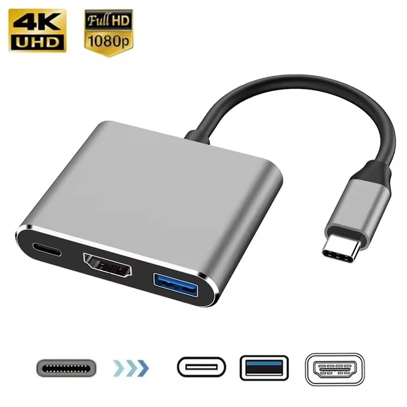 Usb C To Hdmi - 3 IN 1 USB PD HDMI