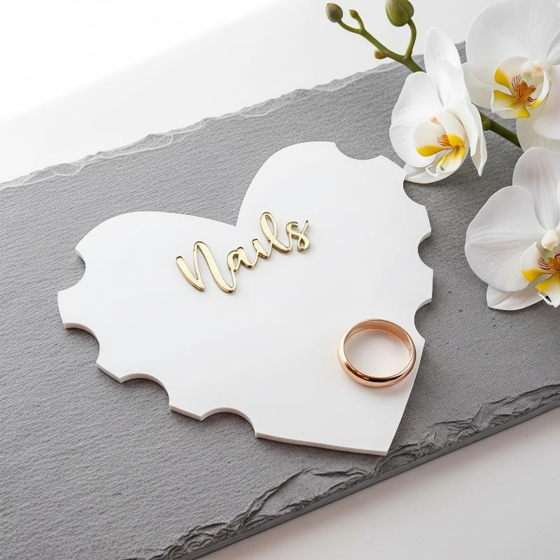 Tech Accessories Board - Acrylic Nail Art Display Board, Manicure