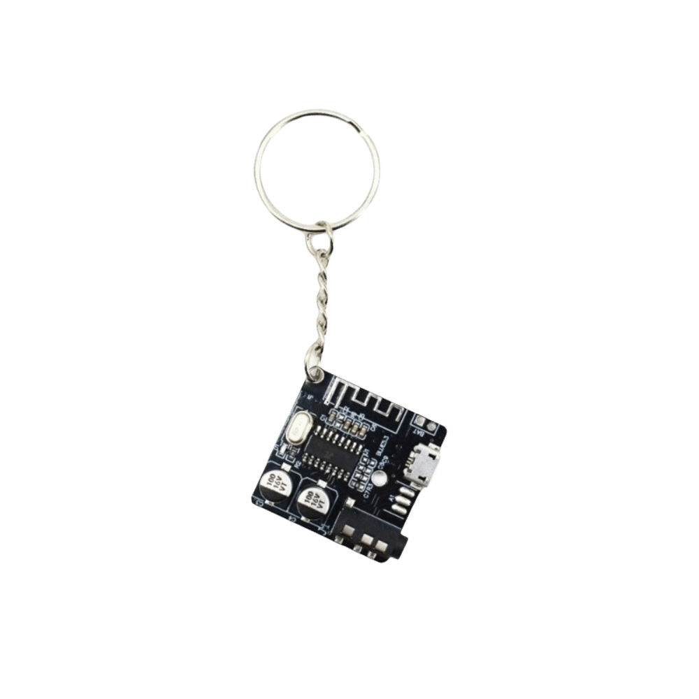 Tech Keychain Accessories - Real PCB Circuit Board Keychain Sturdy