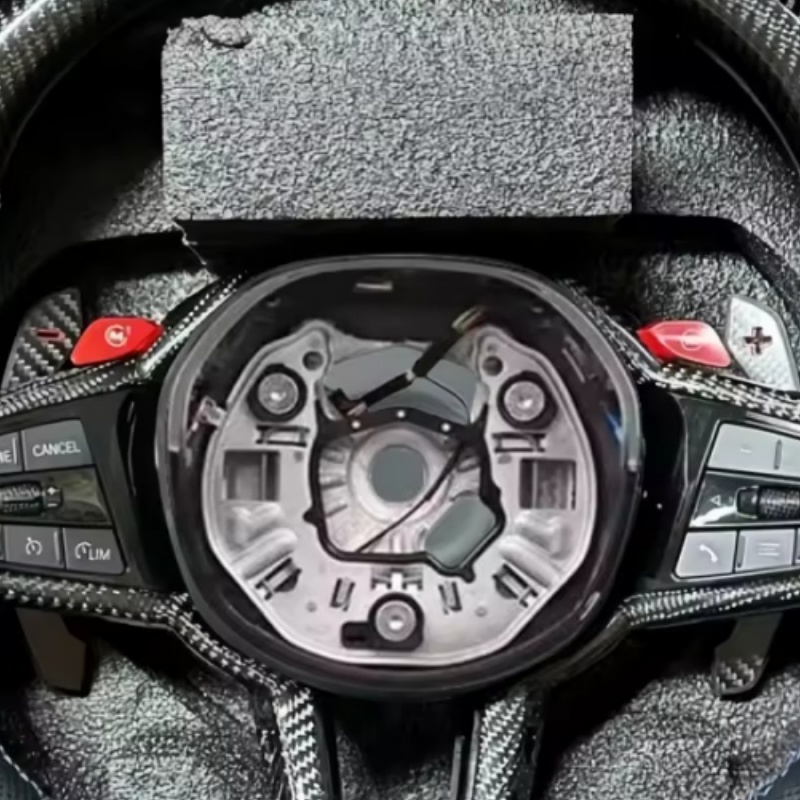 Car Steering Wheel Carbon Fibe - Tech Car Accessories 评论和价格