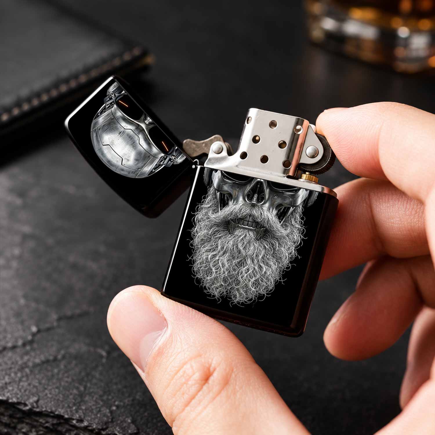 Cyber Mechanical Skull Design  - Unique Tech Accessories Gifts 评论和价格