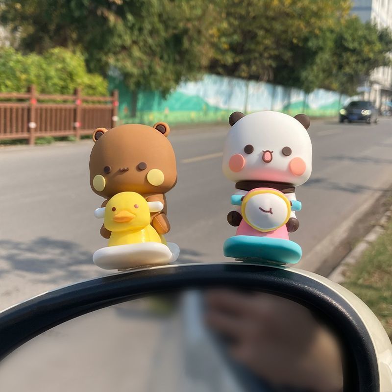 Yier Bubu Spring Swing Figurin - Tech Car Accessories 评论和价格