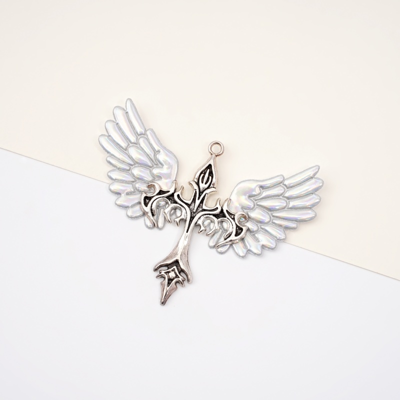 1Pc Y2K Rainbow White Angel Wi - Y2K Tech Accessories 评论和价格