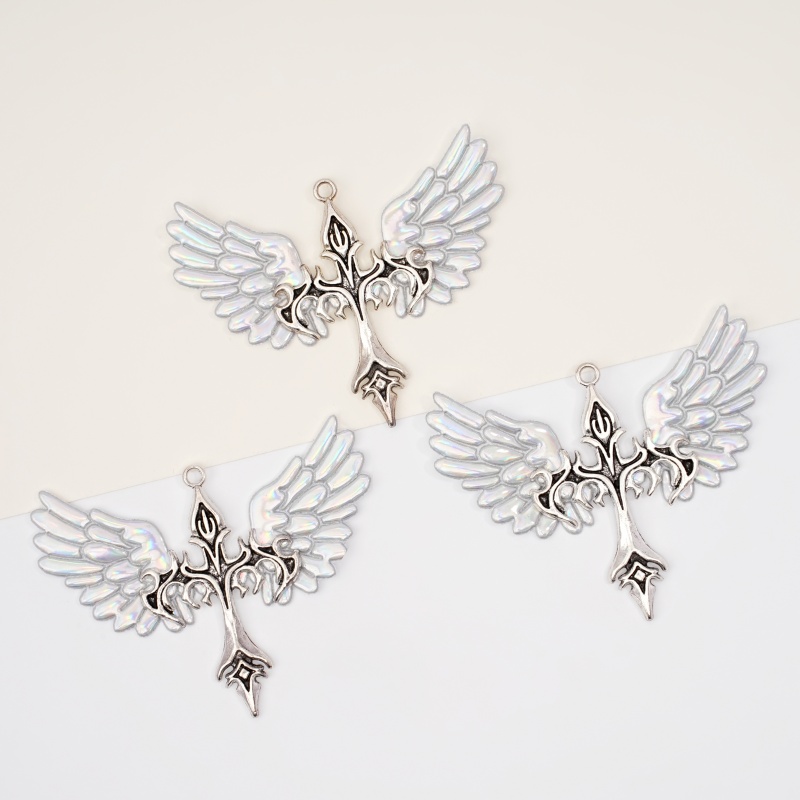 1Pc Y2K Rainbow White Angel Wi - Y2K Tech Accessories 评论和价格