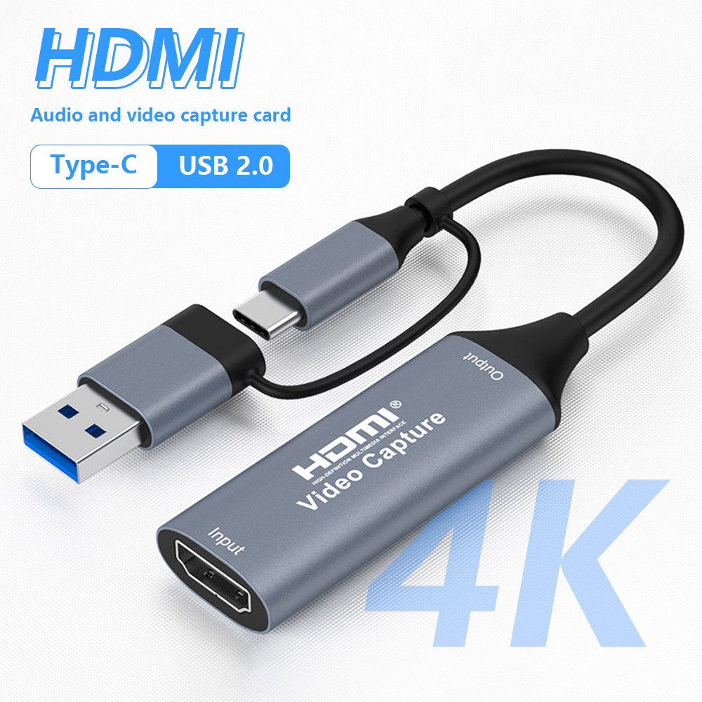 4K 2 in 1 USB 2.0 Video Captur - Usb C To Hdmi 评论和价格
