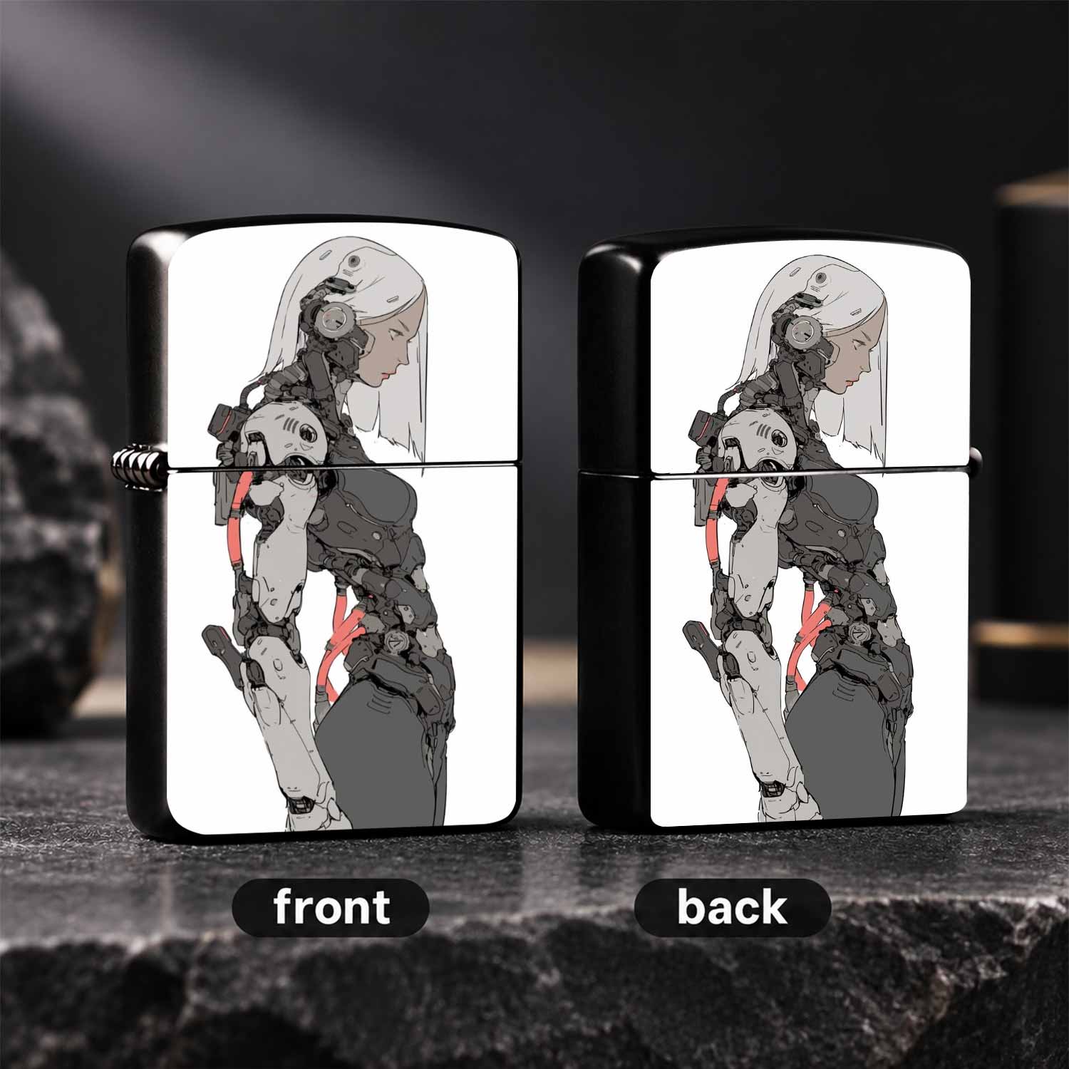 Cyber Cyborg Girl Themed Windp - Unique Tech Accessories Gifts 评论和价格