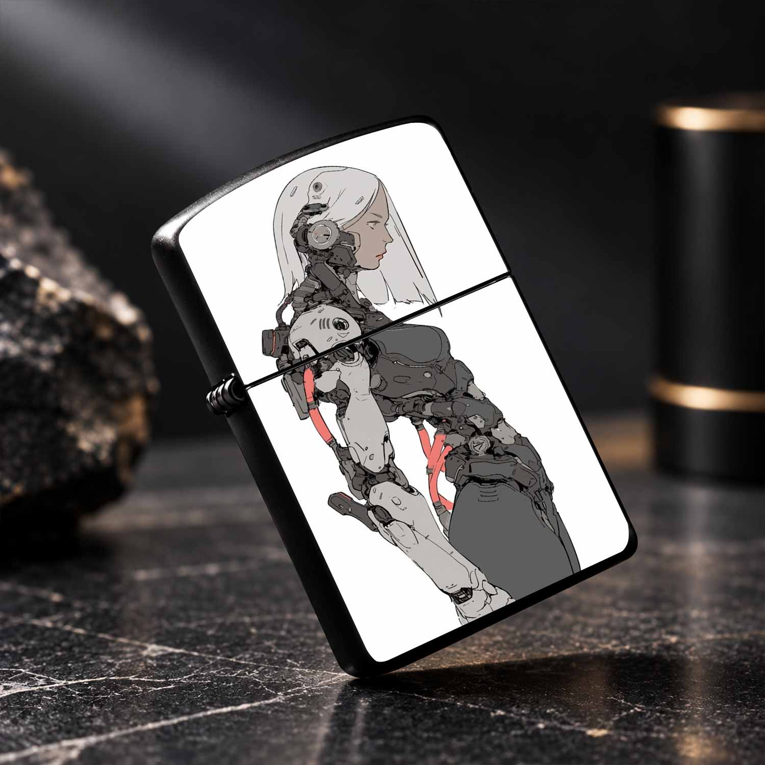 Cyber Cyborg Girl Themed Windp - Unique Tech Accessories Gifts 评论和价格