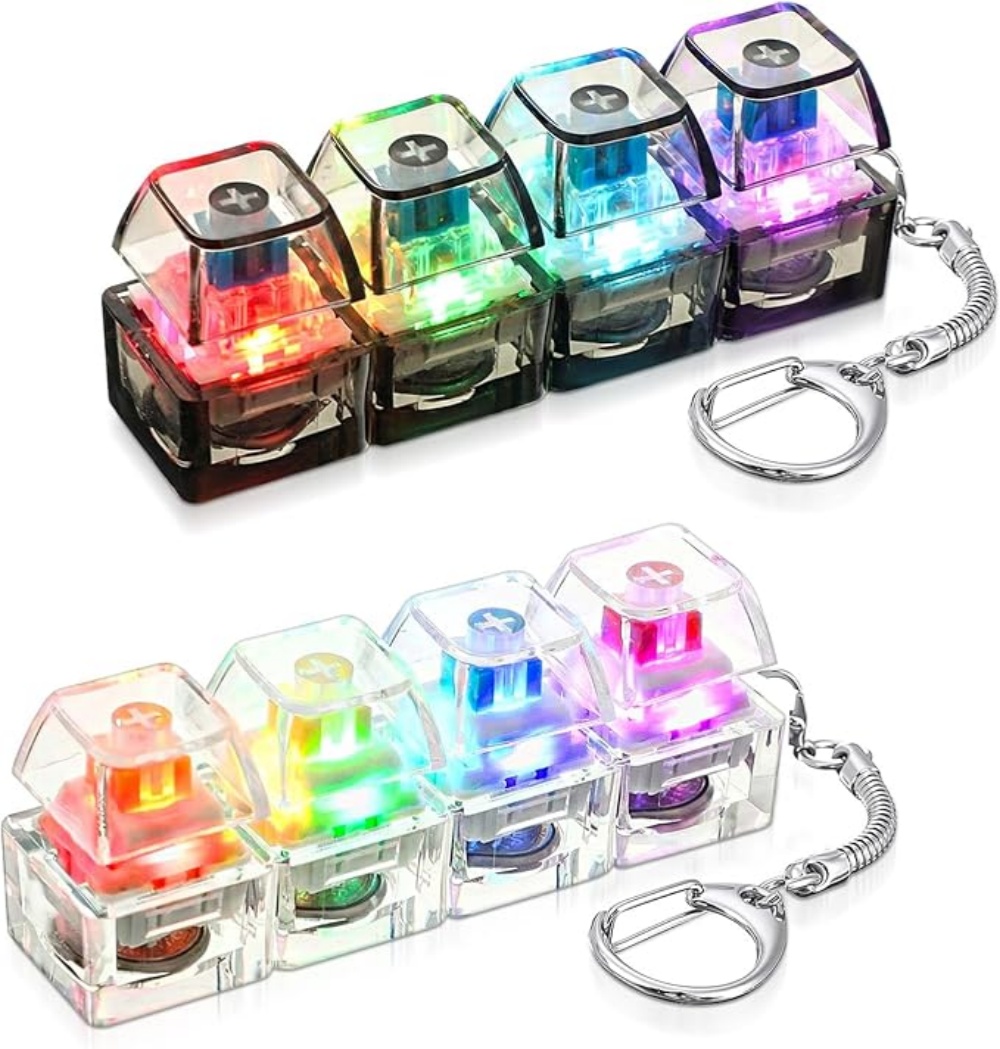 1PC Light Up Keyboard Keychain - Tech Guy Accessories 评论和价格