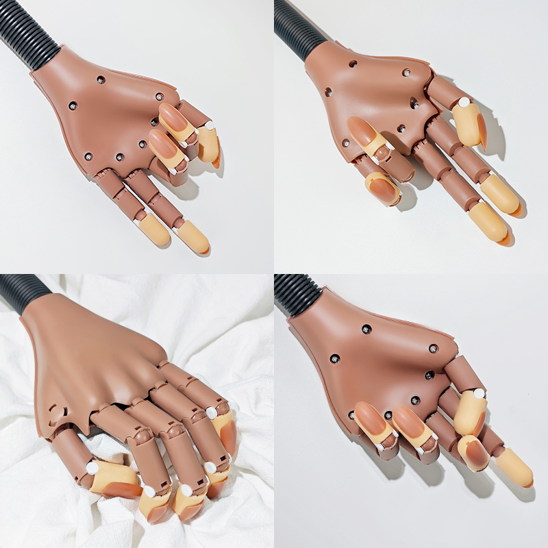 Nail Fake Practice Hand Movabl - Tech Accessories Stand 评论和价格