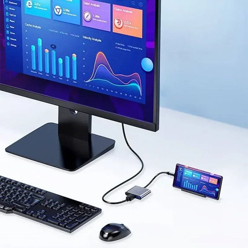 Type-C 3-in-1 Multiport Adapte - Usb C To Hdmi 评论和价格