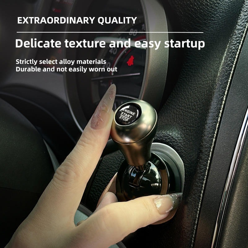 Car One-Touch Start Button wit - Tech Car Accessories 评论和价格