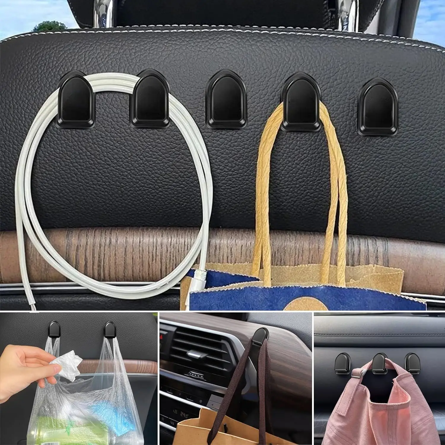 Mini Car Hooks Interior Storag - Tech Car Accessories 评论和价格